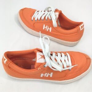 Helly Hansen Orange White Sneakers Casual Low-Top